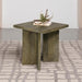 Andando - Square Solid Wood End Table - Mango Brown - Simple Home Plus