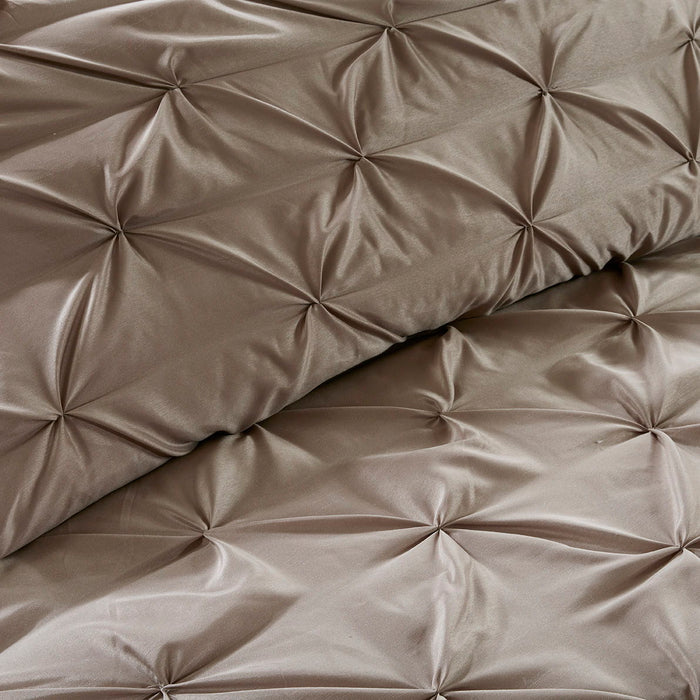 Joella - King 24 Piece Room In A Bag - Taupe - Simple Home Plus