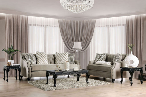 Ezrin - Sofa - Light Brown - Simple Home Plus