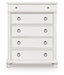 Rowlenstown - Five Drawer Chest - Simple Home Plus