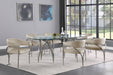 Madelyn - Dining Chair (Set of 2) - Brushed Chrome - Simple Home Plus