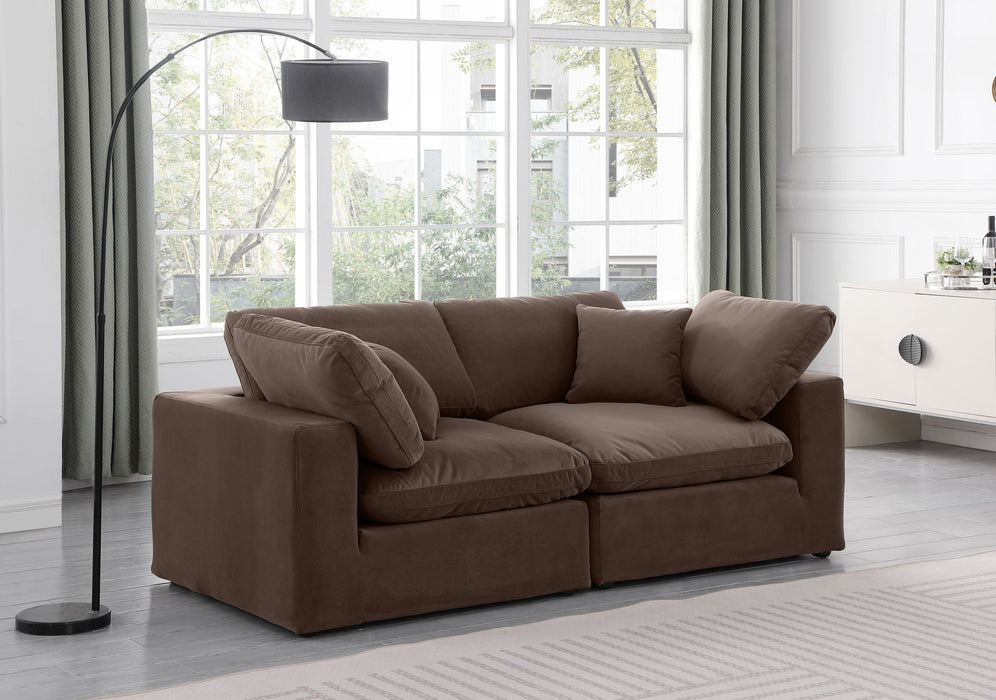 Comfy - Velvet Modular Sofa 2 Seats - Simple Home Plus