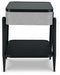 Jorvalee - Gray / Black - Accent Table with Speaker - Simple Home Plus