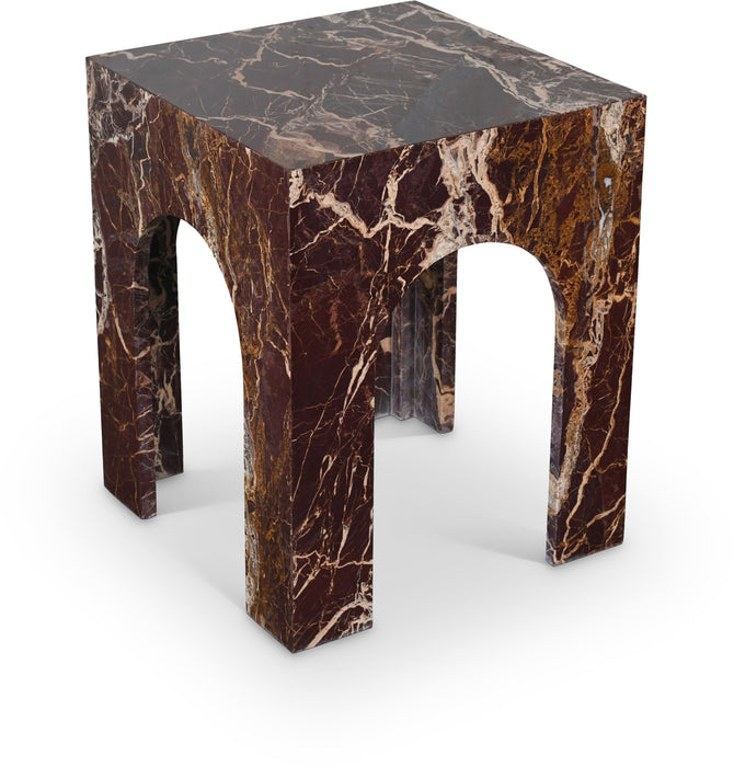 Palermo - Marble End Table - Simple Home Plus
