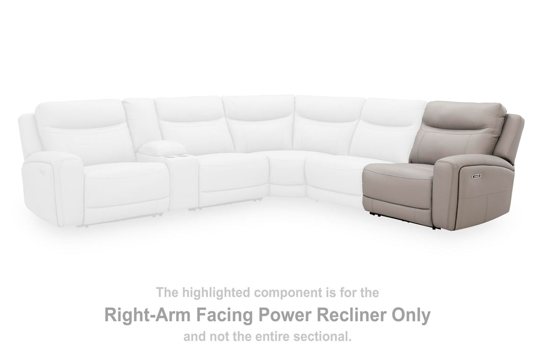 Gravier - RAF Zero Wall Power Recliner - Gray - Simple Home Plus