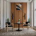 Sacha - Velvet Dining Chair With Natural Base (Set of 2) - Simple Home Plus