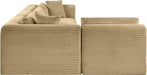 Shaggy - 4 Piece Modular Sectional - Simple Home Plus