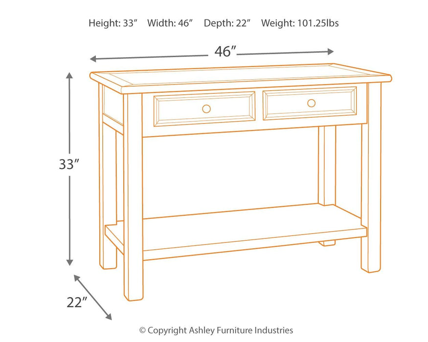 Bolanburg - Sofa Table - Simple Home Plus