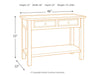 Bolanburg - Sofa Table - Simple Home Plus