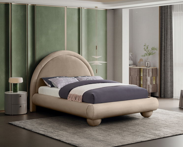 Madrid - Velvet Upholstered Bed