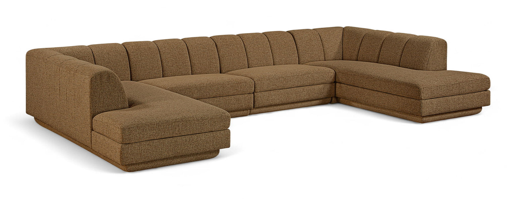 Modari - Sectional - Brown - Simple Home Plus