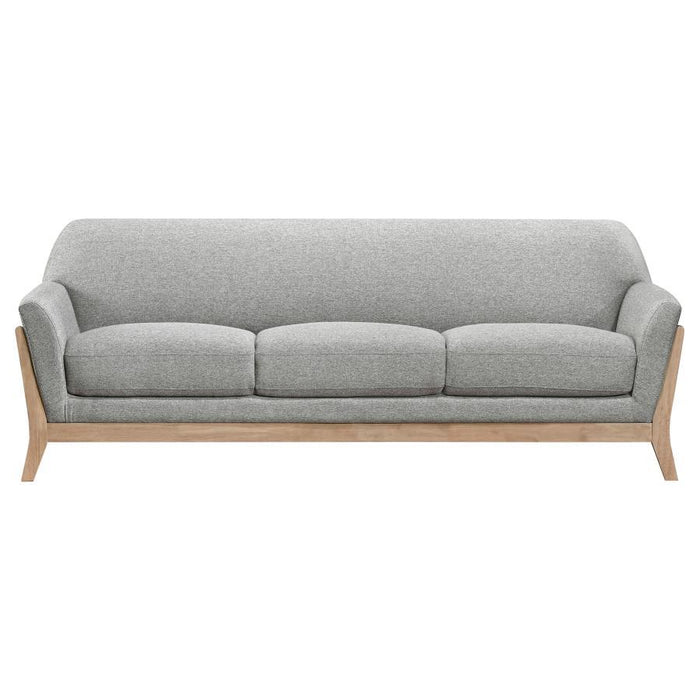 Vaughn - Fabric Upholstered Flared Arm Sofa Set - Simple Home Plus
