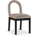 Conrad - Velvet Dining Chair With Black Legs - Simple Home Plus