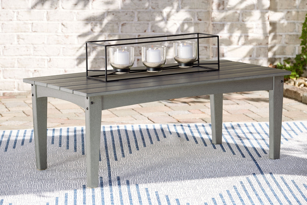 Visola - Gray - Rectangular Cocktail Table - Simple Home Plus