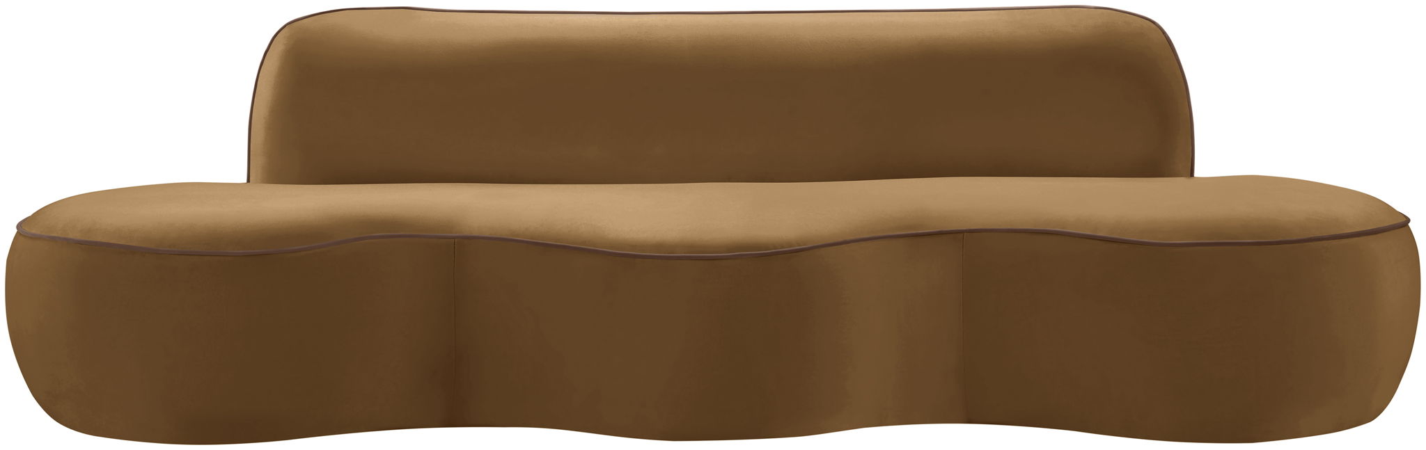 Swerve - Velvet 101" Upholstered Sofa - Simple Home Plus