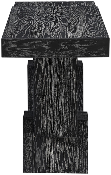 Anzio - Oak Veneer And Solid Wood Console Table - Simple Home Plus