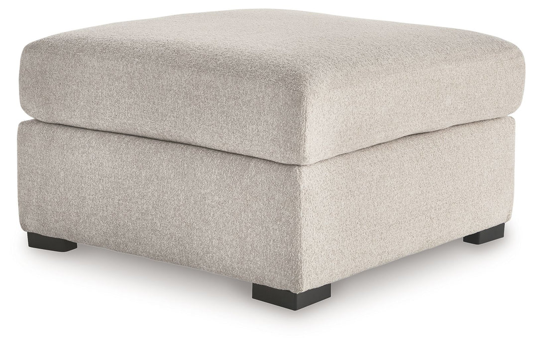Bridgemont - Stone - Oversized Accent Ottoman - Simple Home Plus