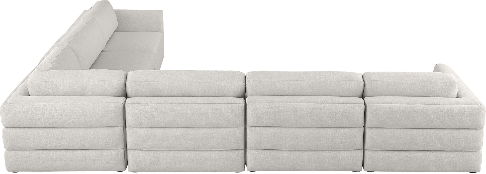 Beckham - 6 Piece Modular Corner Sectional - Simple Home Plus
