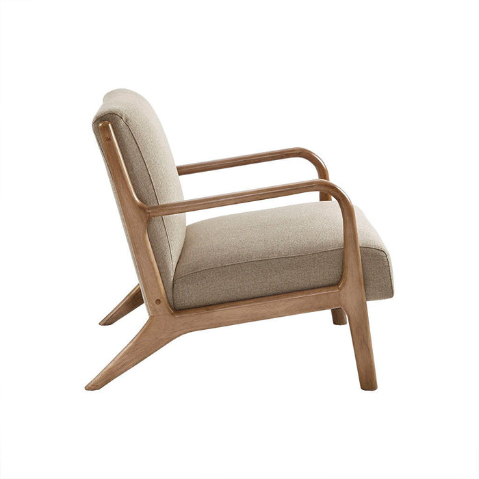 Novak - Lounge Chair - Taupe - Simple Home Plus