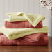 800GSM - 8 Piece Antimicrobial Towel Set - Yellow - Simple Home Plus