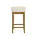 Annikah - Modern Transitional Wood Counter Height Kitchen Bar Stool - Simple Home Plus