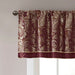 Aubrey - Window Valance - Burgundy - Simple Home Plus