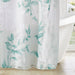 Cecily - Burnout Printed Shower Curtain - Seafoam - Simple Home Plus