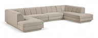 Modari - Sectional - Beige - Simple Home Plus