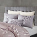 Sakura Blossom - Embroidered Oblong Decorative Pillow - Lilac - Simple Home Plus