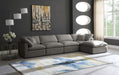 Plush - 5 Piece Modular Sectional - Simple Home Plus