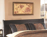 Huey Vineyard - Black - Queen Sleigh Headboard - Simple Home Plus