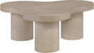 Cove - Oak Veneer And Solid Wood Coffee Table - Simple Home Plus
