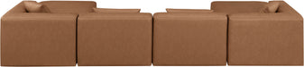 Cube - 6 Piece Modular Double Chaise Sectional - Simple Home Plus