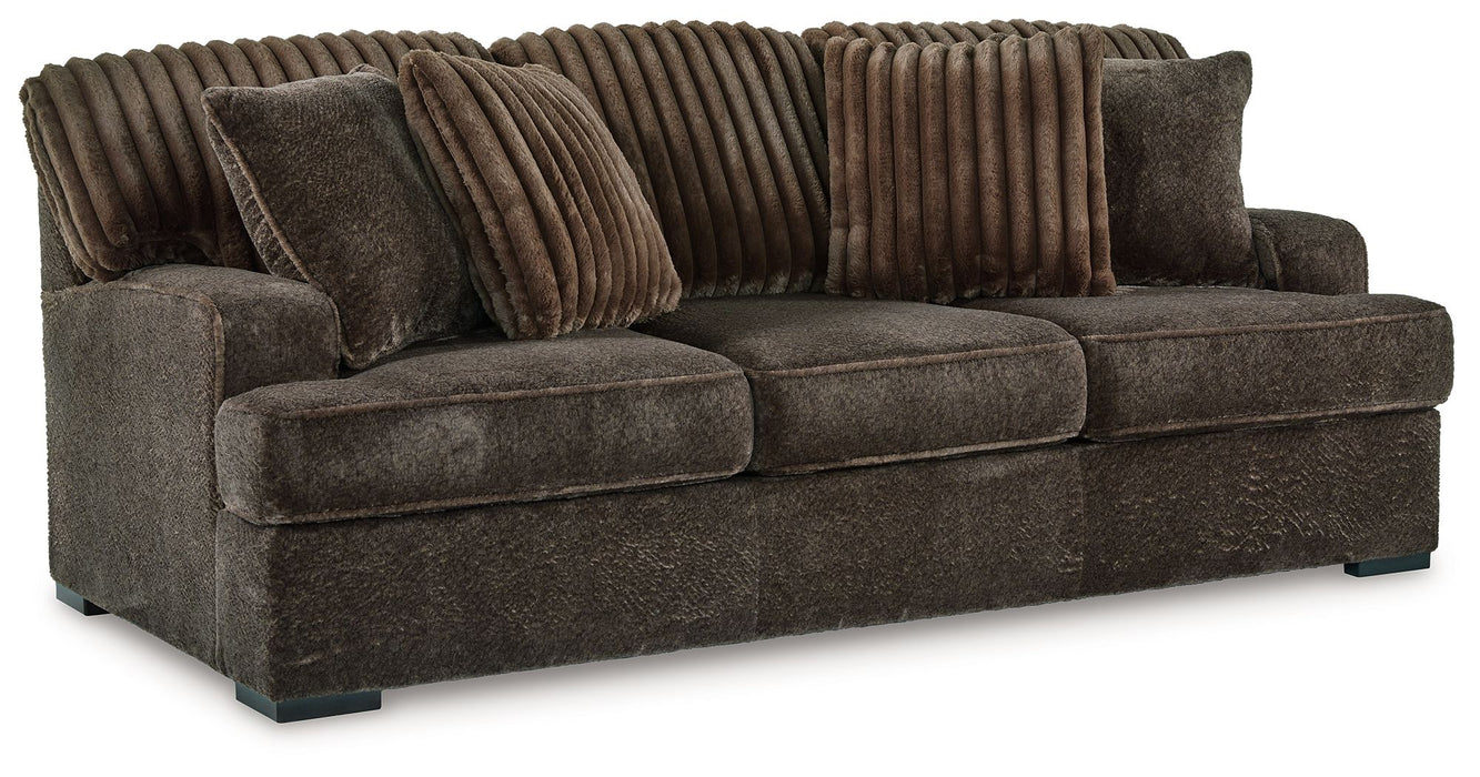 Aylesworth - Chocolate - Sofa - Simple Home Plus