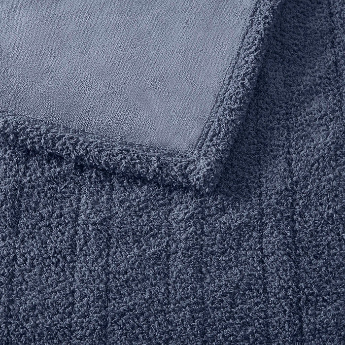 Dream Soft Heated - King Blanket - Navy - Simple Home Plus