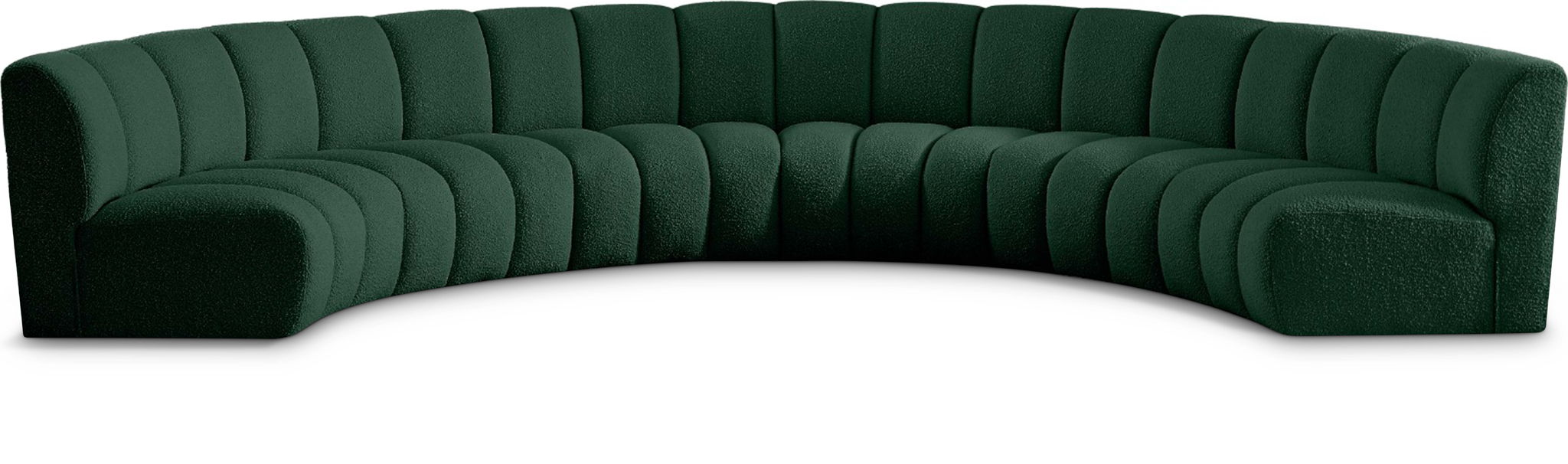 Infinity - 6 Piece Boucle Modular Sectional - Simple Home Plus