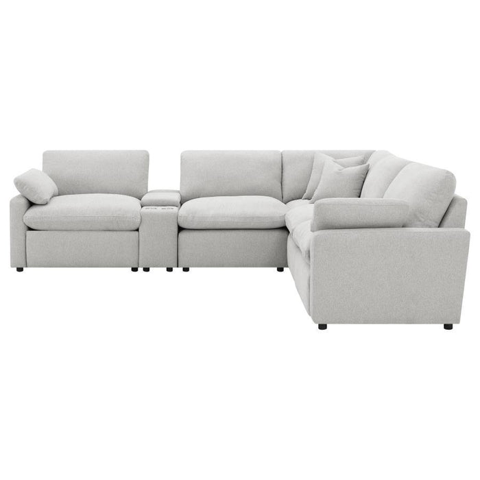 Collins - 6-Piece Modular Power Reclining Sectional - Simple Home Plus