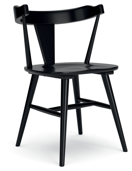 Gretlynn - Black - Dining Room Side Chair (Set of 2) - Simple Home Plus