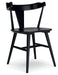Gretlynn - Black - Dining Room Side Chair (Set of 2) - Simple Home Plus