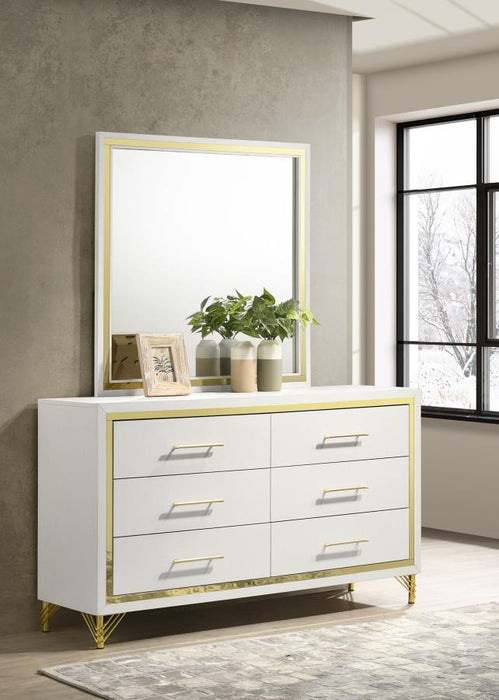 Lucia - 6-Drawer Dresser - Simple Home Plus