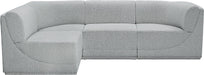 Ollie - 4 Piece Modular Sectional - Simple Home Plus