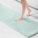 Marshmallow - 24" x 72" Bath Rug - Seafoam - Simple Home Plus