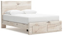 Lawroy - Panel Bed With Storage - Simple Home Plus