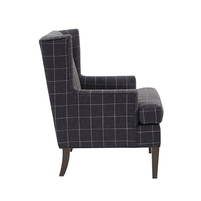 Decker - Accent Chair - Charcoal - Simple Home Plus