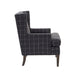 Decker - Accent Chair - Charcoal - Simple Home Plus