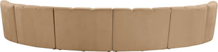 Infinity - 6 Piece Modular Sectional - Camel - Simple Home Plus