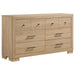 Arielle - 6-Drawer Bedroom Dresser Cabinet - Simple Home Plus