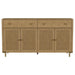 Arini - Cane Door Dining Sideboard Server - Simple Home Plus