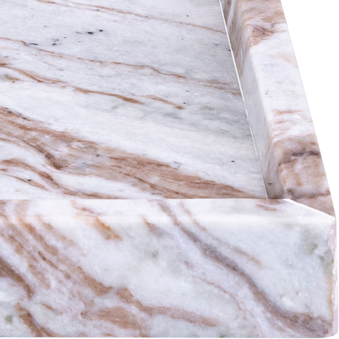 Barletta - Marble Rectangular Tray - Simple Home Plus