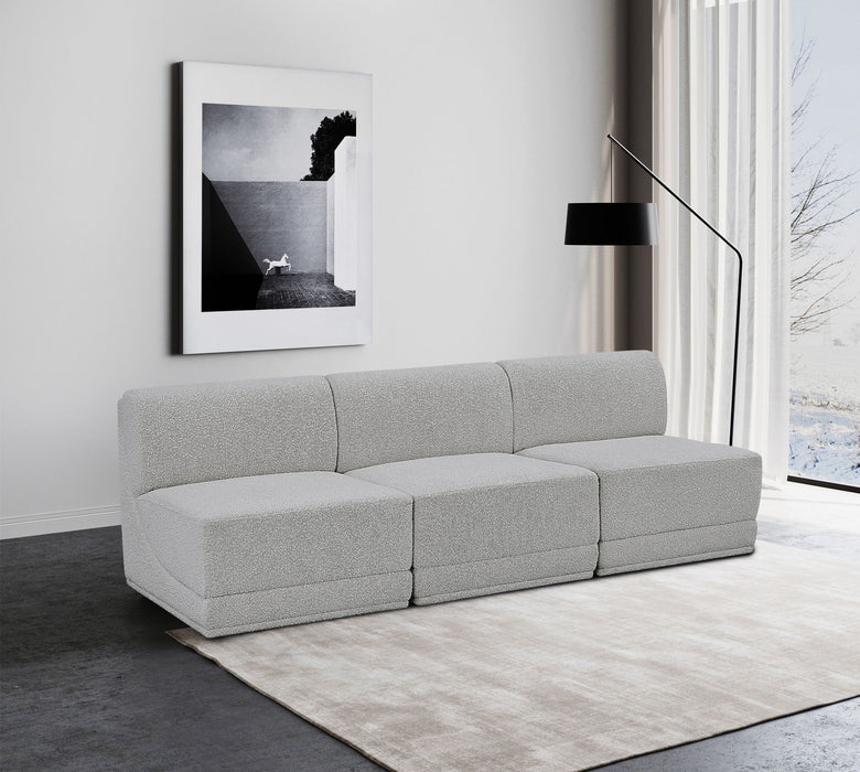 Ollie - 3 Seat Armless Modular Sofa - Simple Home Plus